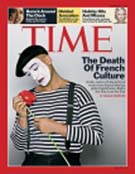 Time magazine: the Death of french culture