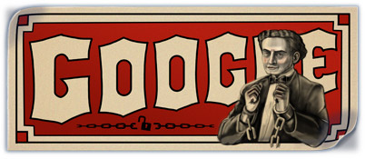 houdini google doodle, logo google houdini