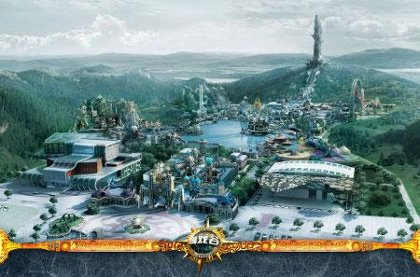 wow world of warcraft theme park , world joyland