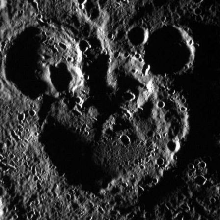 mickey mouse on mercury surface