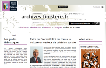 (29) Archives départementales du Finistère en ligne