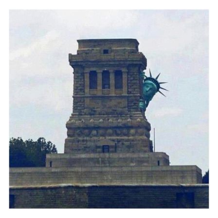 sandy NYC statue dela liberté