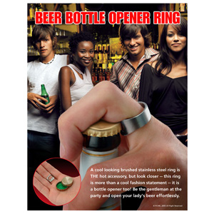 beer opening ring