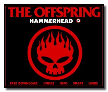 Offspring offre son nouveau single  "Hammerhead"