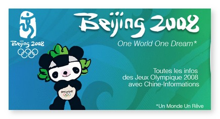 La chanson Olympique Officielle "Welcome to Beijing"