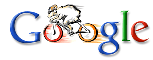 google doodle olympic cycling 2008
