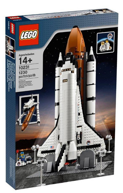 Space Shuttle Expedition LEGO: set box collector: navette  spatiale LEGO