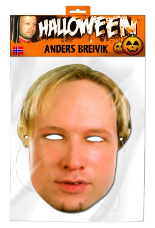 anders breivik hallowen mask