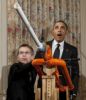 obama et le canon à Mashsmallows
