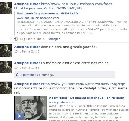 adolphe hitler facebook nazi