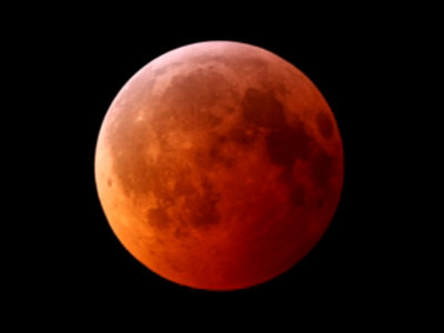 éclipse de lune, lunaire 21 décembre 2010