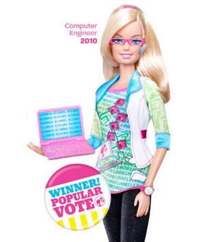 Computer engineer Barbie